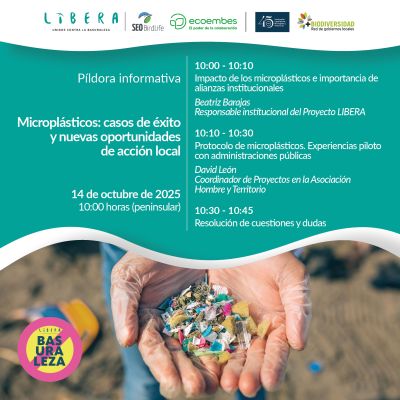 LIBERA_Microplásticos casos de éxito y nuevas oportunidades de acción local_BANNER 225X225 PIXELS